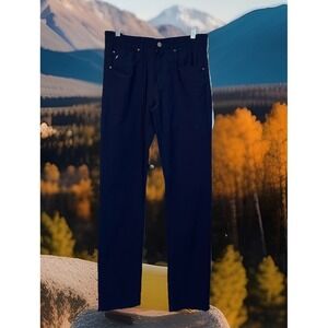 Taylor Vintage Performance Pants‎ Men 30x32 Blue Canaan Slim Fit Stretch Waist